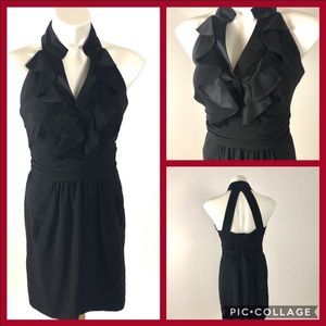BCBG black cocktail dress